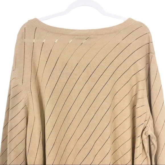 𝅺MODCLOTH Slant Get Enough Sweater Cardigan Sand NWT - Picture 7 of 13
